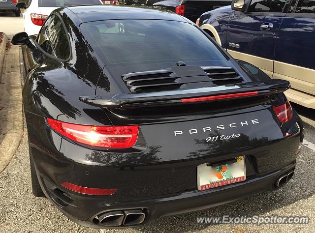 Porsche 911 Turbo spotted in Jacksonville, Florida