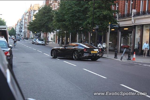 Ferrari F12 spotted in London, United Kingdom