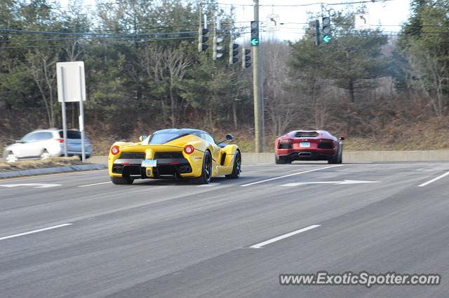 Ferrari LaFerrari spotted in Farmington, Connecticut