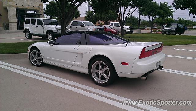 Acura NSX spotted in Rowlett, Texas