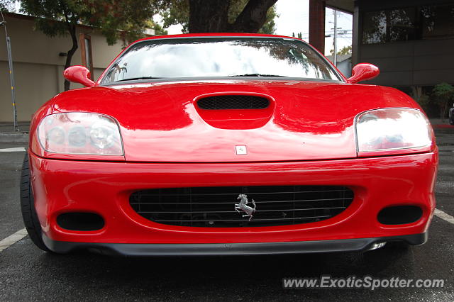 Ferrari 575M spotted in Menlo park, California