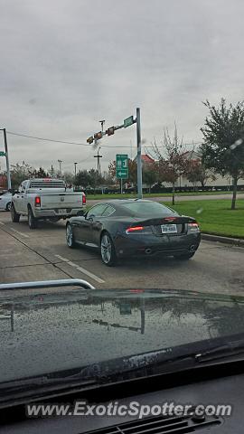 Aston Martin DB9 spotted in Beaumont, Texas