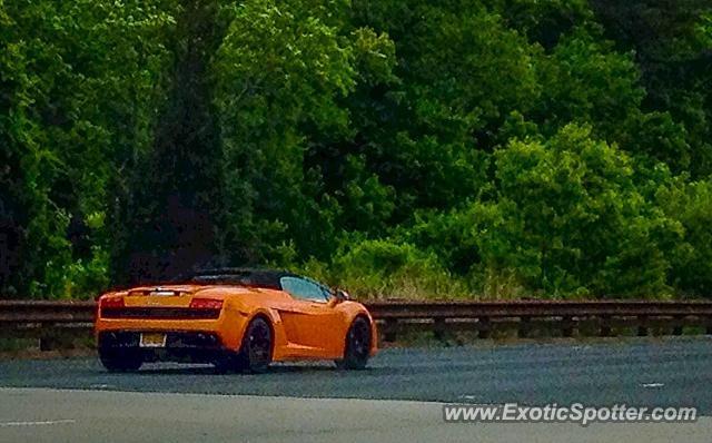 Lamborghini Gallardo spotted in Wall Township, New Jersey