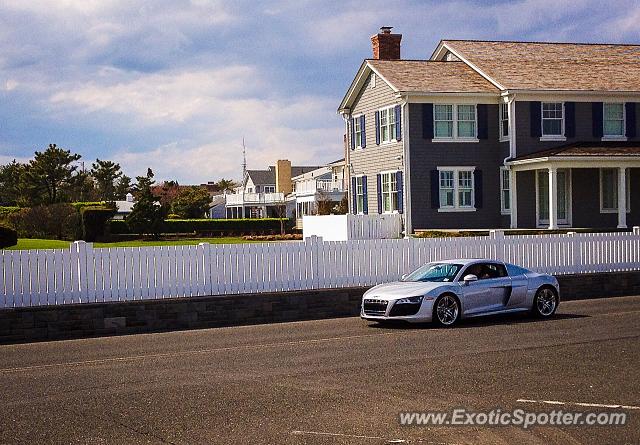 Audi R8 spotted in Spring Lake, New Jersey