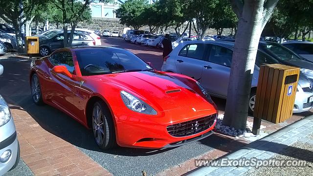 Ferrari California spotted in Cape Town, South Africa