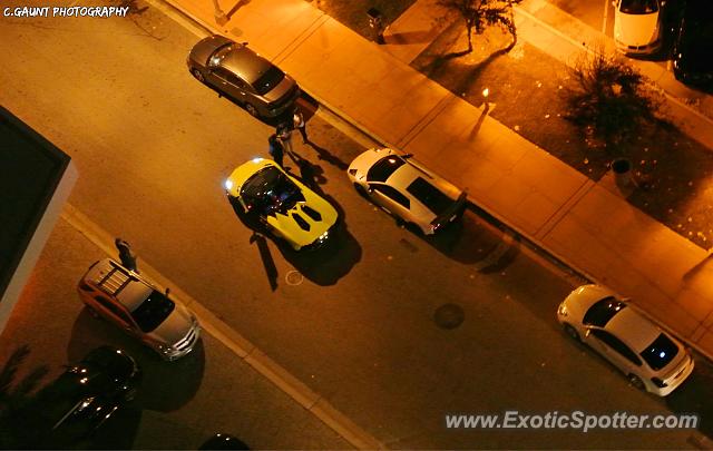 Lamborghini Aventador spotted in Miami Beach, Florida