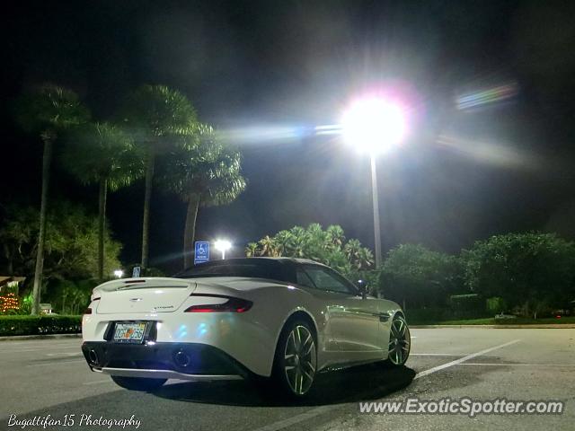 Aston Martin Vanquish spotted in Palm Beach, Florida