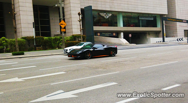 Ferrari 458 Italia spotted in Kuala Lumpur, Malaysia