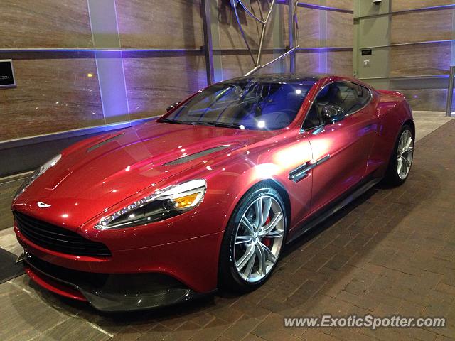 Aston Martin Vanquish spotted in Charlotte, North Carolina