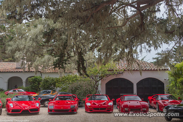 Ferrari F50 spotted in Carmel, California