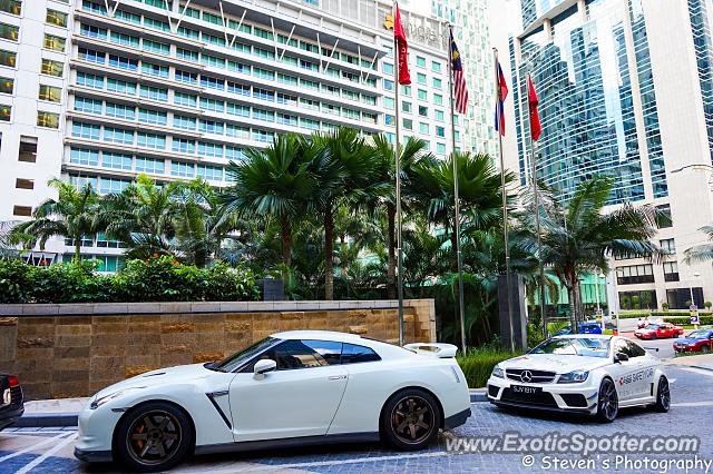 Mercedes C63 AMG Black Series spotted in Kuala Lumpur, Malaysia