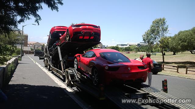 Ferrari 458 Italia spotted in Cape Town, South Africa