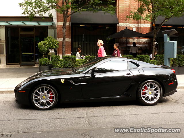 Ferrari 599GTB spotted in Toronto, Canada