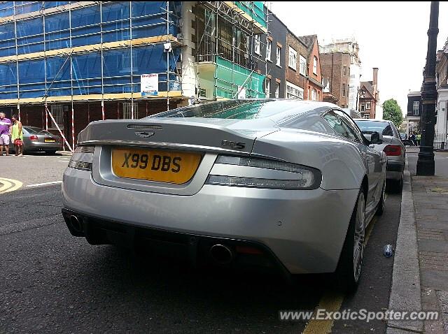 Aston Martin DBS spotted in London, United Kingdom