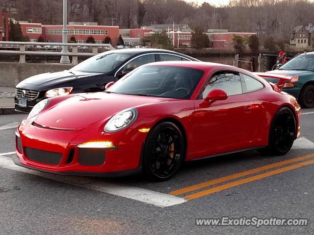 Porsche 911 GT3 spotted in Westport, Connecticut