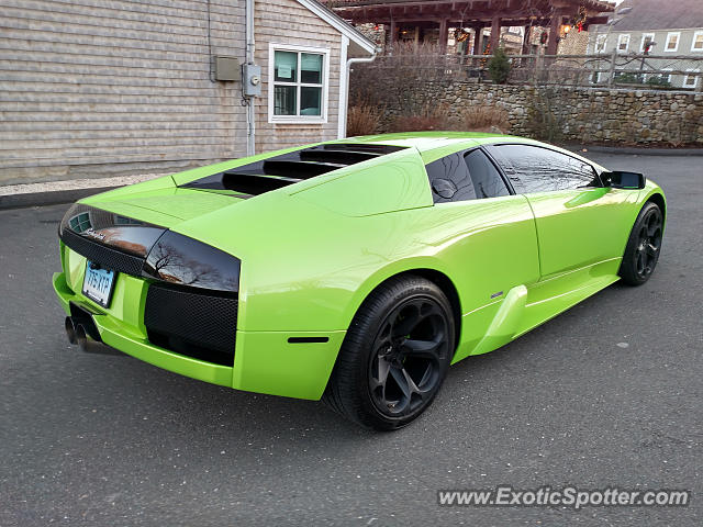 Lamborghini Murcielago spotted in Westport, Connecticut