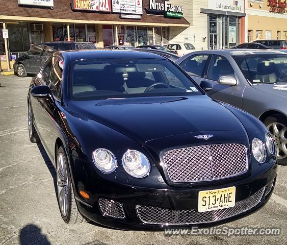 Bentley Continental spotted in Edison, New Jersey