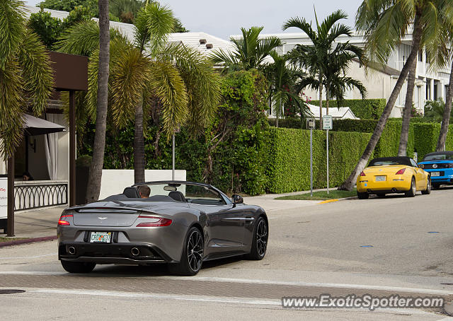 Aston Martin Vanquish spotted in Palm Beach, Florida