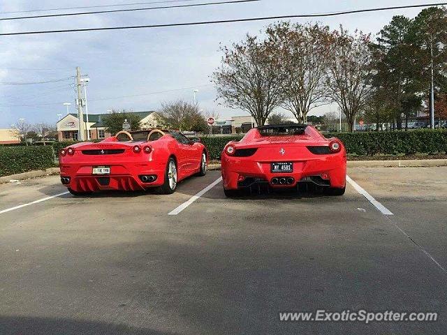 Ferrari F430 spotted in Beaumont, Texas