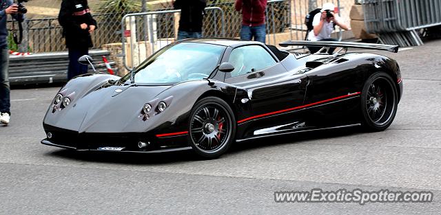 Pagani Zonda spotted in Monte Carlo, Monaco