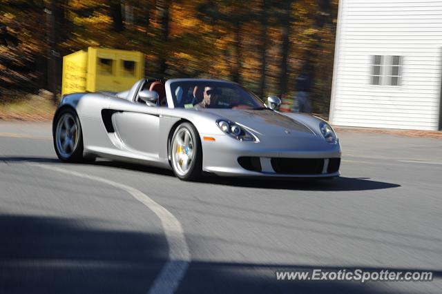 Porsche Carrera GT spotted in Western Mass., Massachusetts