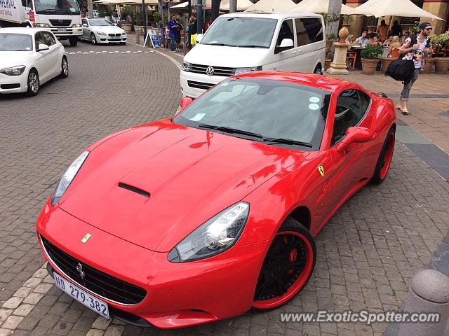 Ferrari California spotted in Umhlanga, South Africa