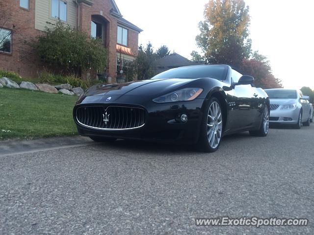 Maserati GranTurismo spotted in Walled Lake, Michigan
