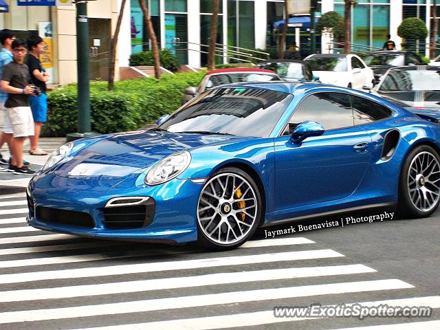 Porsche 911 Turbo spotted in Taguig, Philippines