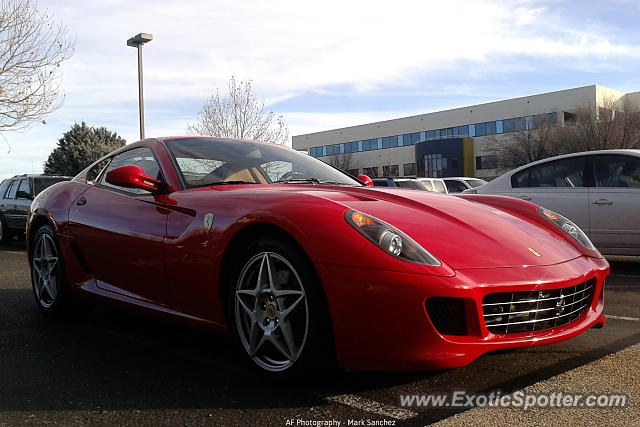 Ferrari 599GTB spotted in Albuquerque, New Mexico