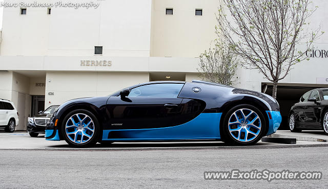 Bugatti Veyron spotted in Beverly Hills, California