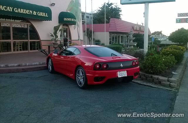 Ferrari 360 Modena spotted in South SF, California