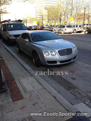 Bentley Continental spotted in Cleveland, Ohio