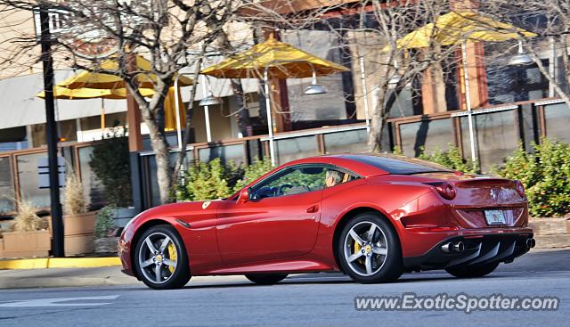 Ferrari California spotted in Atlanta, Georgia