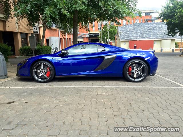 Mclaren 650S spotted in Melrose, South Africa