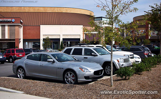Maserati Quattroporte spotted in Cary, North Carolina