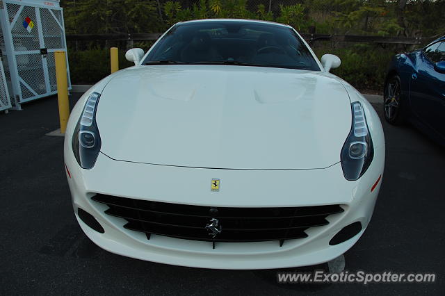 Ferrari California spotted in Menlo park, California