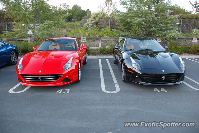 Ferrari California spotted in Menlo park, California