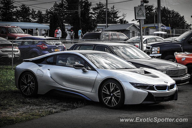 BMW I8 spotted in Watkins Glen, New York