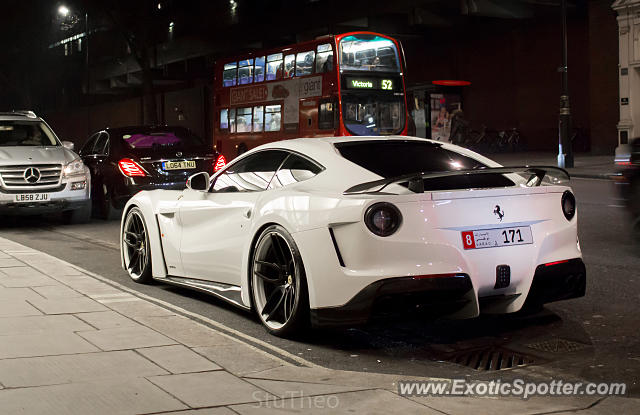Ferrari F12 spotted in London, United Kingdom
