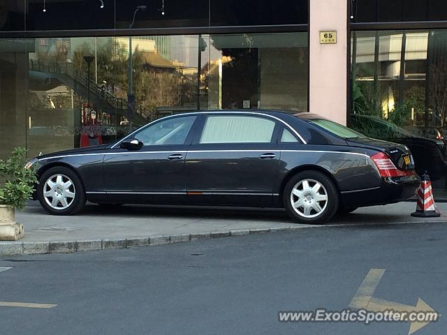 Mercedes Maybach spotted in Shanghai, China