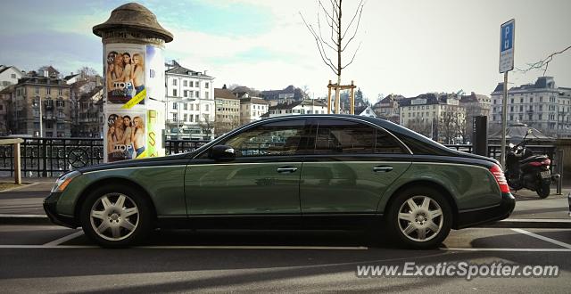 Mercedes Maybach spotted in Zurich, Switzerland