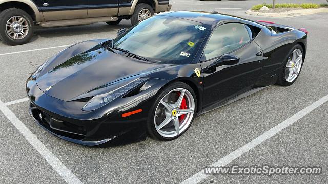Ferrari 458 Italia spotted in San Antonio, Texas
