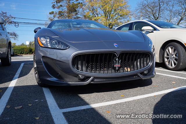 Maserati GranTurismo spotted in Bernardsville, New Jersey