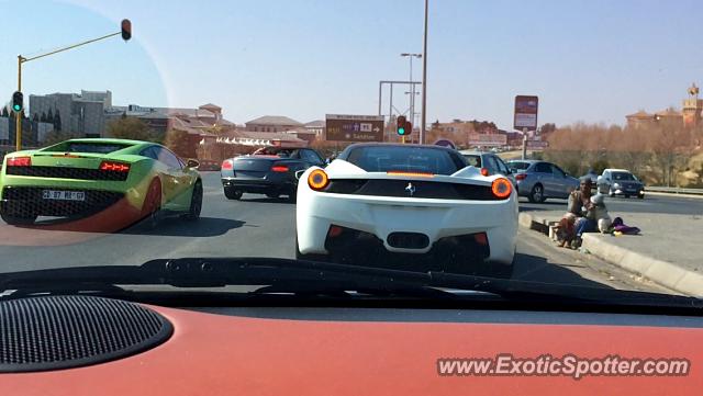 Ferrari 458 Italia spotted in Johannesburg, South Africa