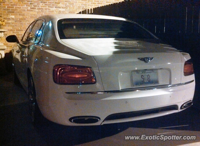 Bentley Flying Spur spotted in Galena, Illinois