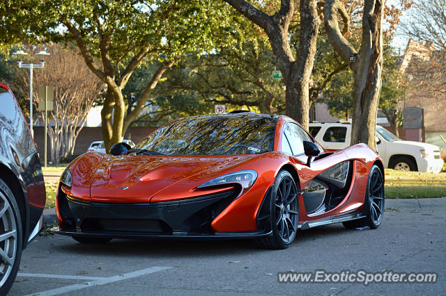 Mclaren P1 spotted in Dallas, Texas