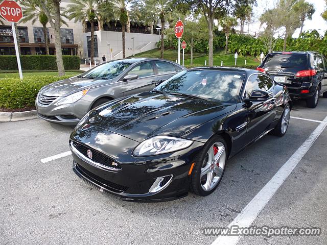 Jaguar XKR spotted in Orlando, Florida