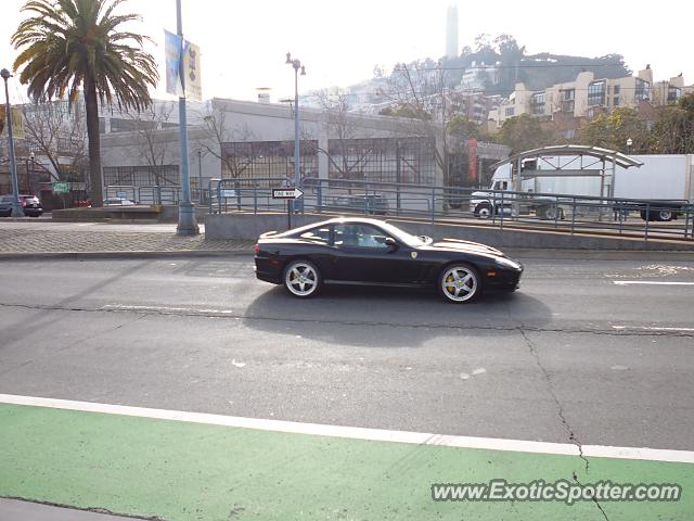 Ferrari 575M spotted in San Francisco, California
