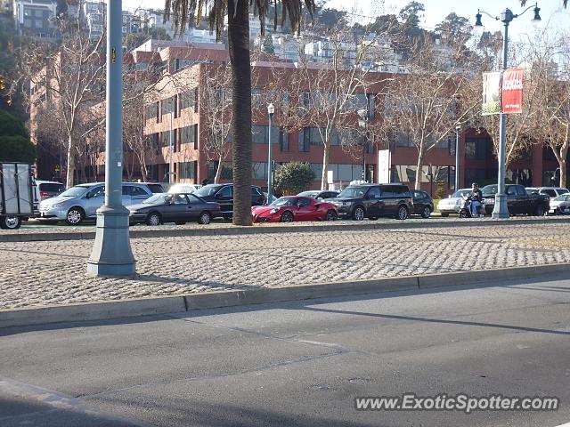Alfa Romeo 4C spotted in San Francisco, California