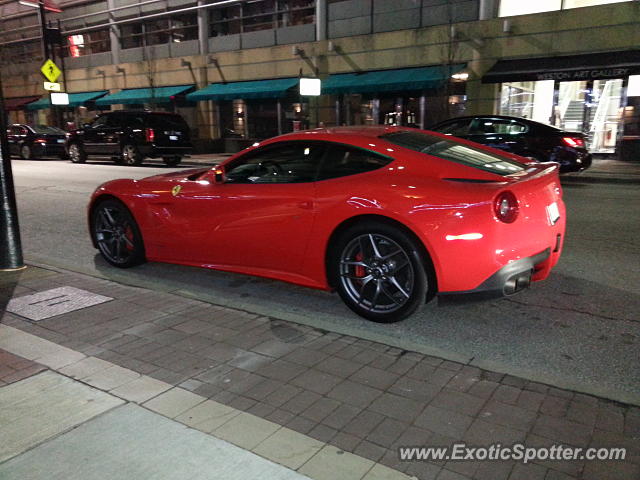 Ferrari F12 spotted in Cincinnati, Ohio